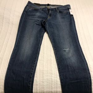 Gap premium straight jeans.  NWT.  Sz 14/32A.